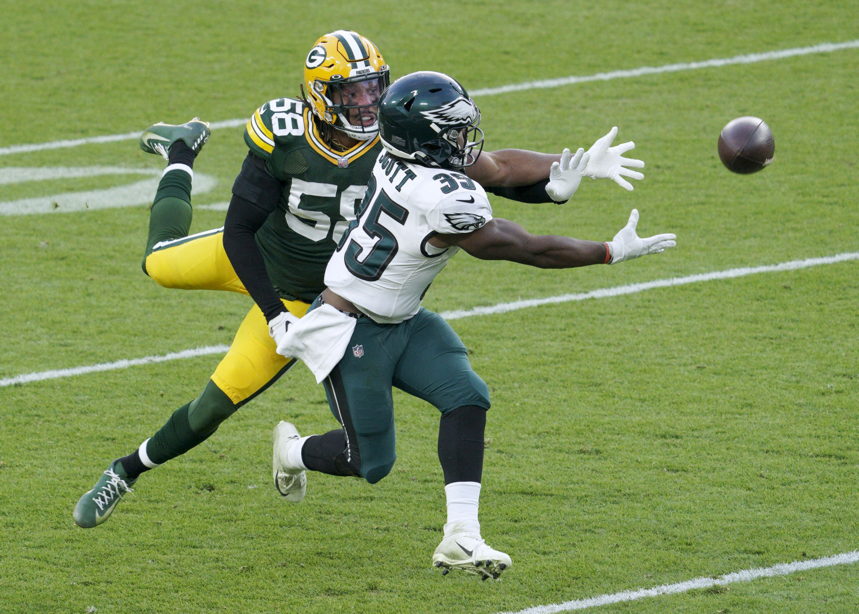 Packers 30, Eagles 16